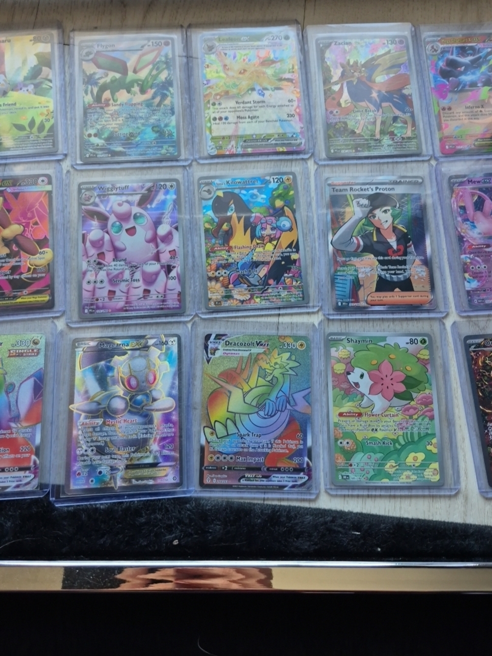 Pokémon TCG Holographic Card Lot – Assorted VMAX & EX